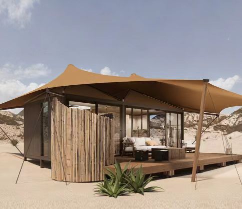 เต็นท์ฮุนซ่าสุดหรู