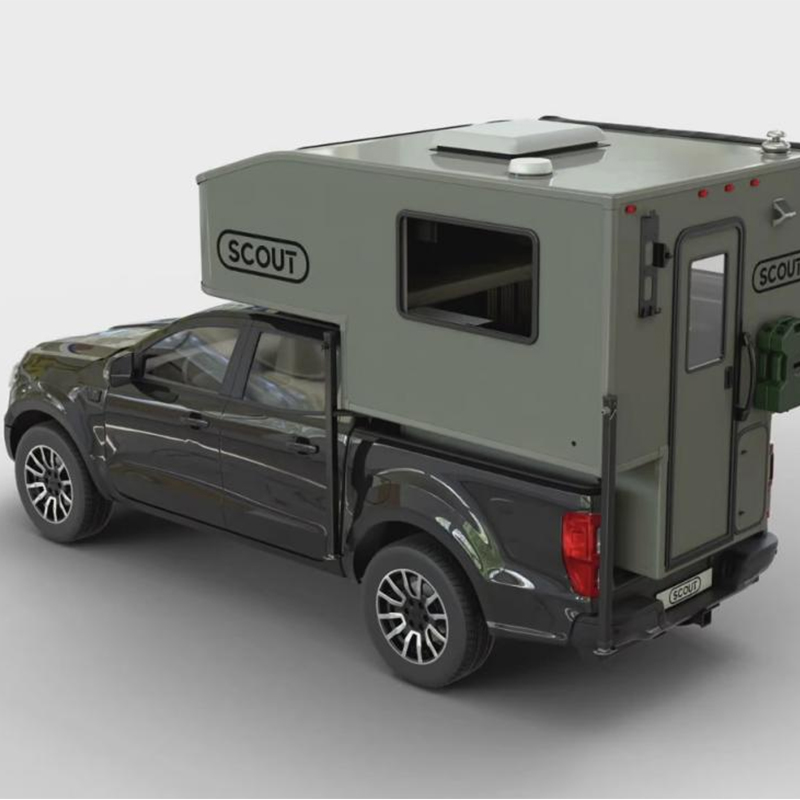 Pickup Mounted Camper