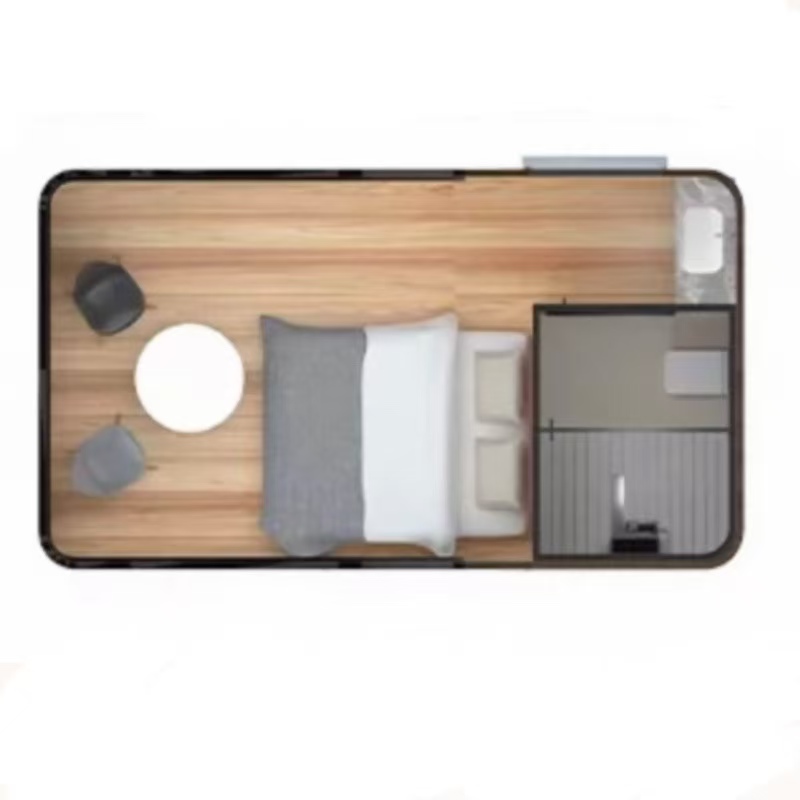 Casa móvil cápsula espacial