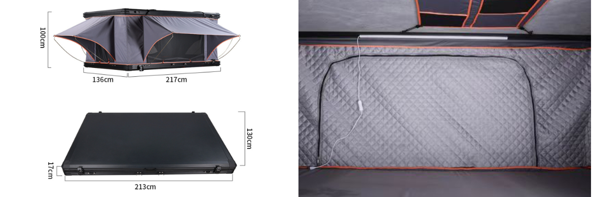 Tienda de campaña para coche