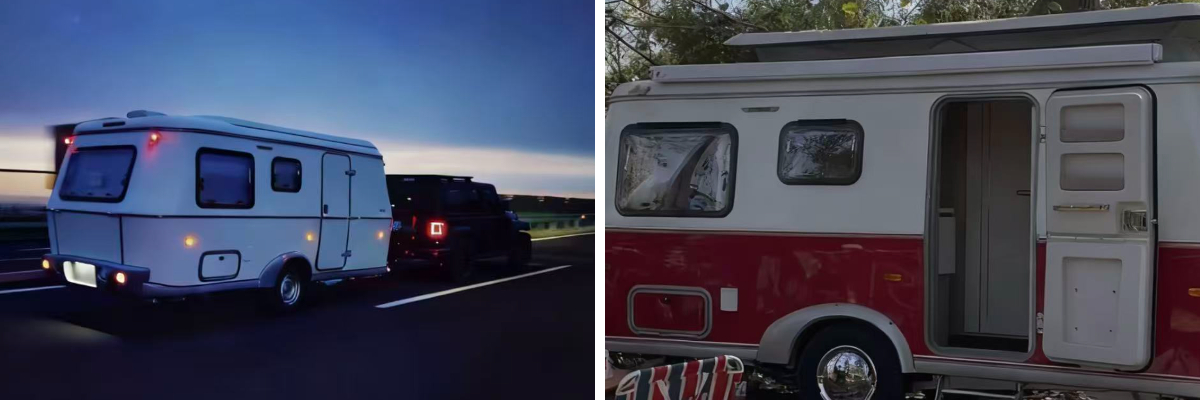 Retro Pop - Up Roof Trailer